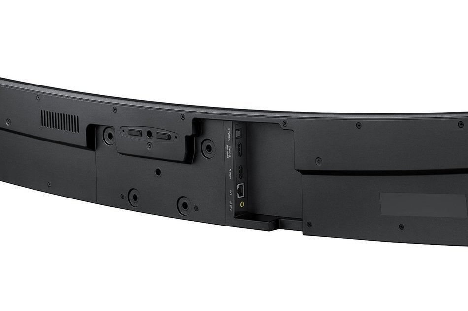Samsung 8.1 Channel 320 Watt Sound Bar with Wireless Active Subwoofer Home Theater System N13