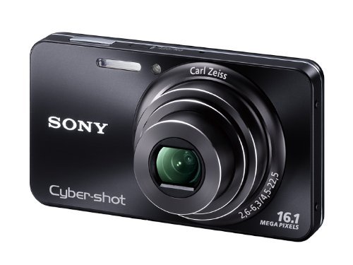SONY digital camera Cybershot W570 1610-megapixel CCD optical x5 black DSC-W570 / B - International Version (No...