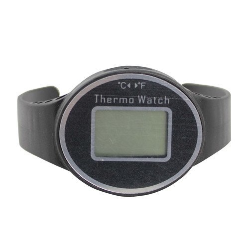 UZO1 THERMO WATCH&trade; Digital Wine Bottle Thermometer Watch N2