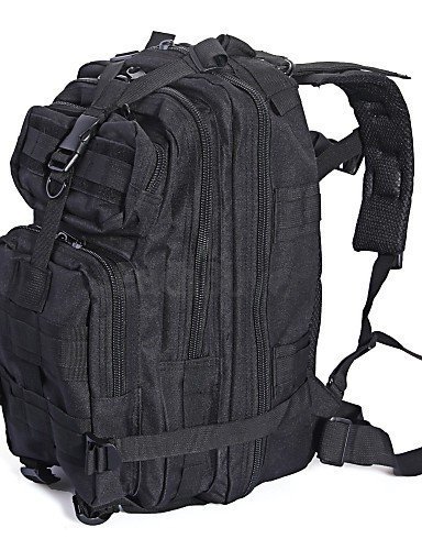 SB@Black Military Rucksack Backpack Shoulder Bag for Travel Camping Hiking Outdoor N2