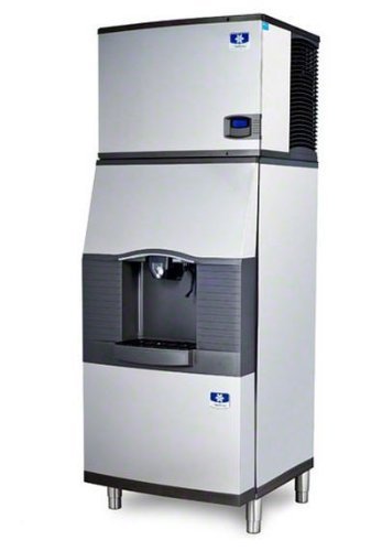 Manitowoc ID-0696N-SFA-291 612 Lb Remote-Cooled Full Cube Ice Machine w/ SFA-291 Hotel Dispenser