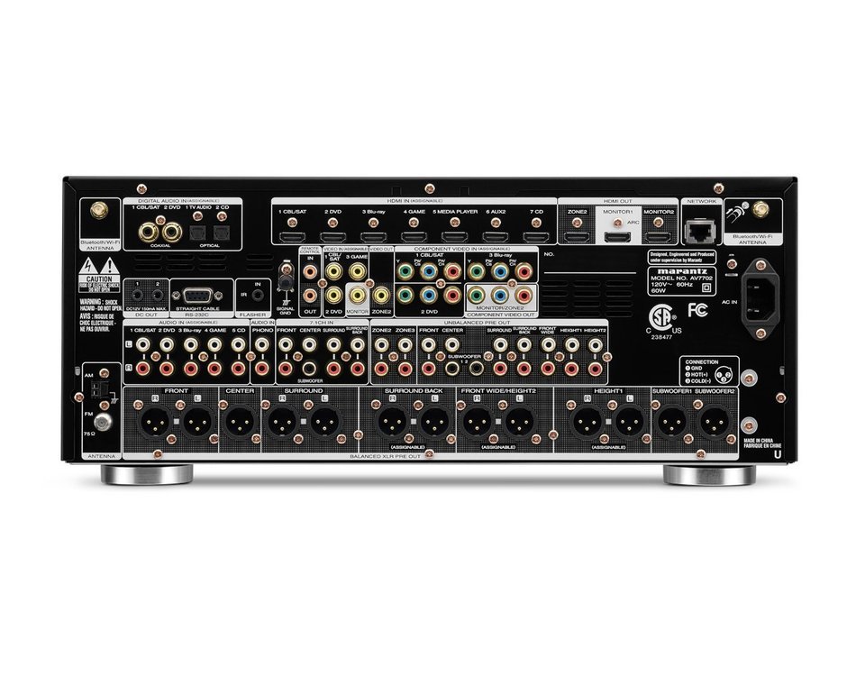 Marantz AV7702 Audio Video Preamp/Processor N3