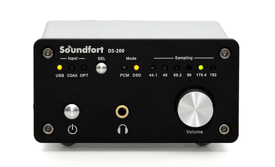 Soundfort DS-200: high-performance USB DAC - DSD5.6MHz (DoP), PCM192kHz / 32bit support N4