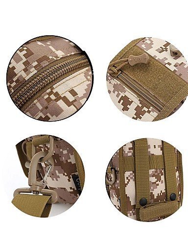 SB@Military Style Outdoor Sports Bag-Shoulder Bag-Waist Bag , brown N5