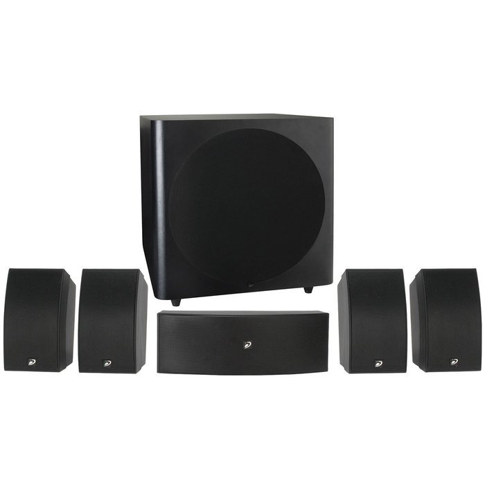 Dayton Audio HTP-3 5.1 Home Theater Package 12" Powered Subwoofer