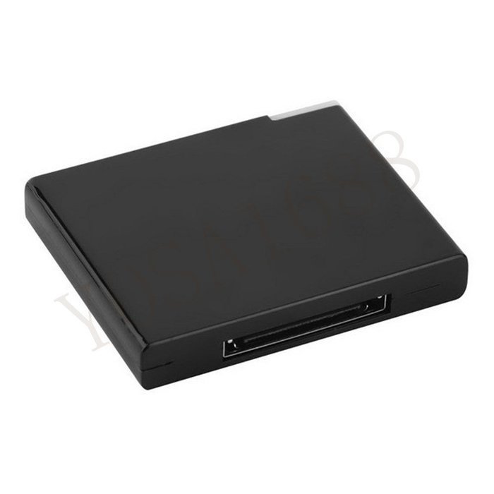 YOSA New Wireless Bluetooth A2DP Music Receiver Audio Adapter for cellphone 30Pin Dock Speaker (BLACK) N3