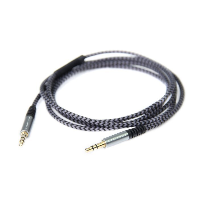 LANMU 1.4m Replacement Audio Cable for Skullcandy Crusher AVIATOR 2.0 Headphone with Mic & Remote N3