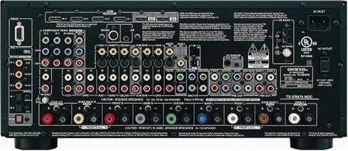Onkyo TX-SR876 7.1 Channel Home Theater Receiver (Silver) (Discontinued by Manufacturer) N4