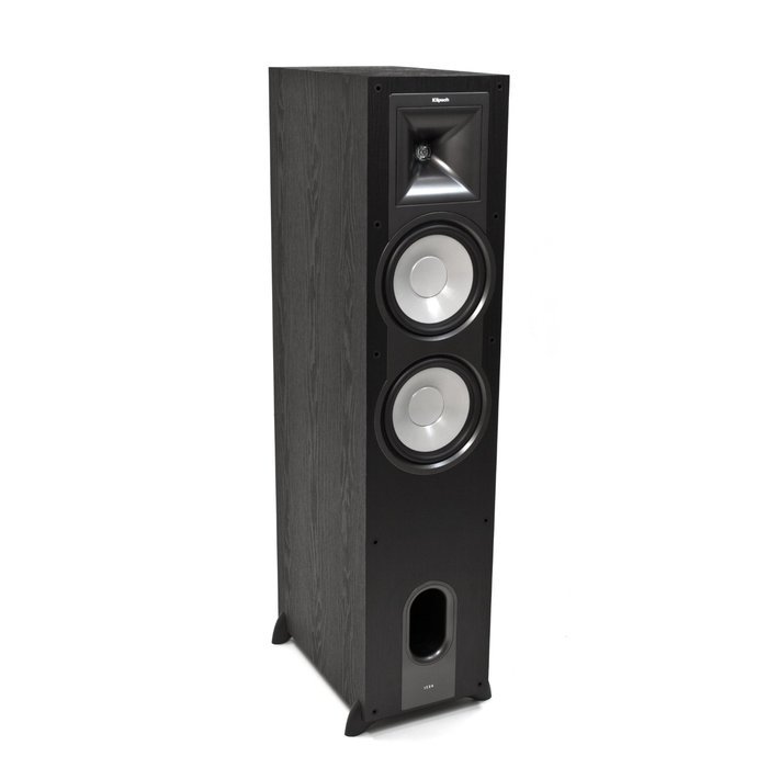 Klipsch KF-28 Icon Dual 8-Inch 2-Way Floorstanding Speaker (Black Ash) N6