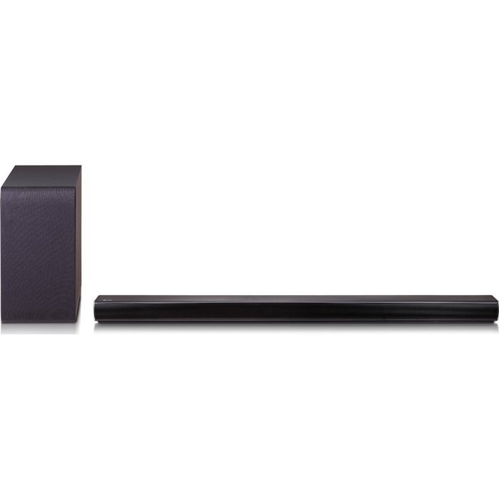 LG SH5B 2.1ch 320W Soundbar with Wireless Subwoofer + Bluetooth Connectivity Bundle includes Sound Bar, Screen... N5