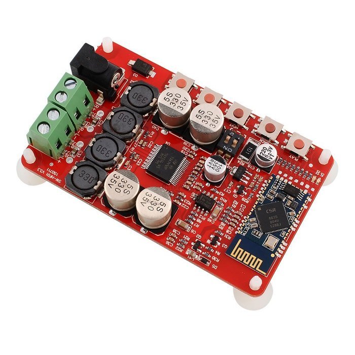 Douk Audio TDA7492P Bluetooth CSR4.0 Digital Amplifier Board Audio Receiver power amp Board N2