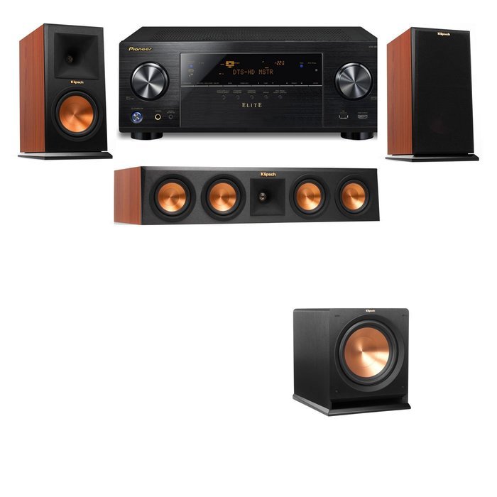Klipsch RP-160M-CH Monitor Speaker 3.1 R112SW Pioneer Elite VSX 80