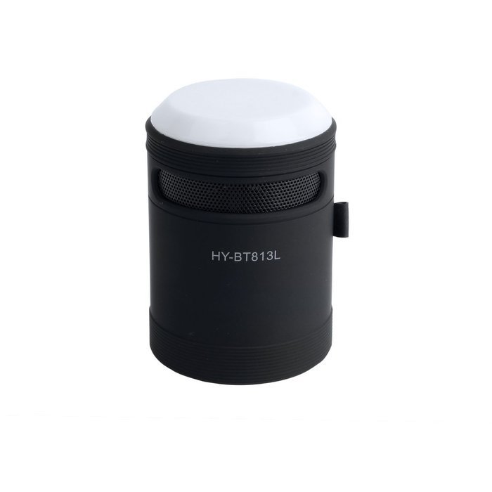 HY-BT813L Mini bluetooth speaker color LED light/TF card/Voice call/blurtooth speaker -BLACK N3