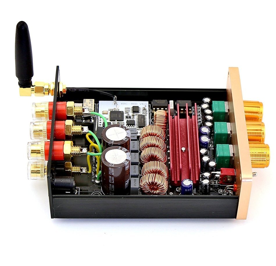 Nobsound&reg; Bluetooth 4.0 Amp Digital TPA3116 2.1 Channel Subwoofer HiFi Amplifier