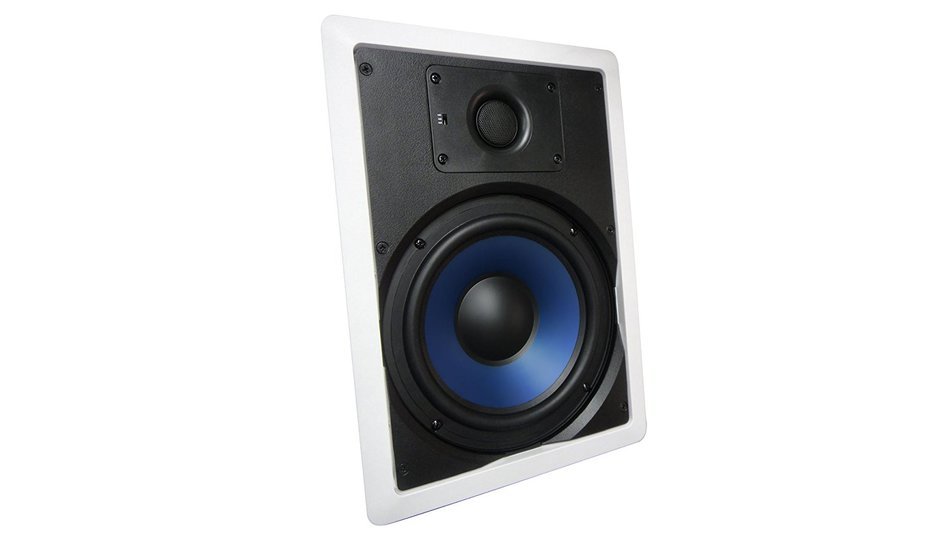 82W Silver Ticket In-Wall In-Ceiling Speaker with Pivoting Tweeter (8 Inch in-wall) N39