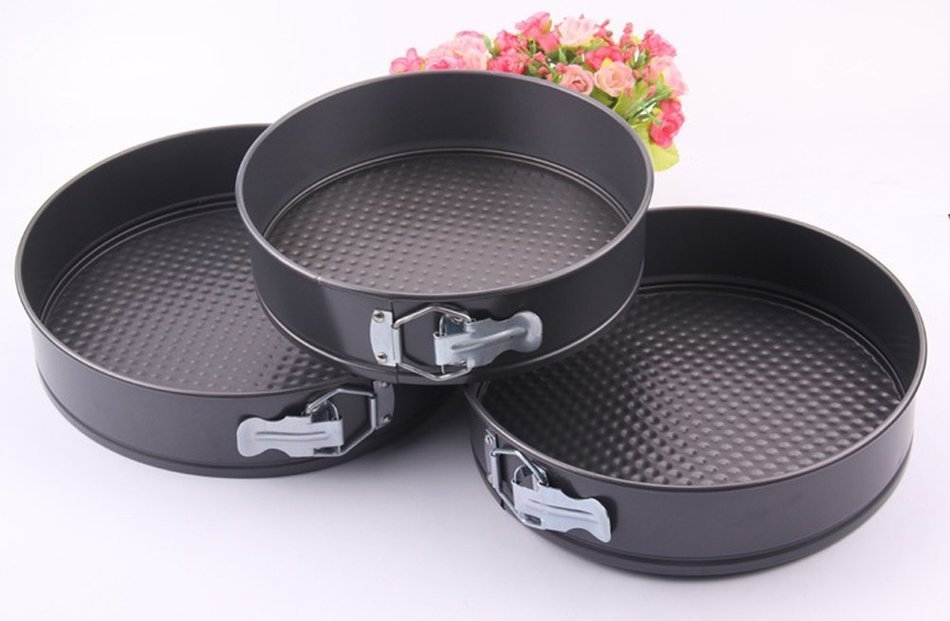 9"/10"/11" Nonstick Springform Set Of Three N4