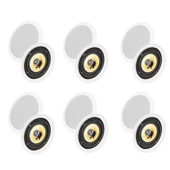 VM Audio Elux 6.5-Inch 200-Watt Surround Home Speakers, 12 N2