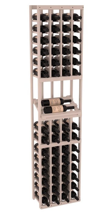 Wine Racks America Ponderosa Pine 4 Column Side Display Kit. 13 Stains to Choose From! N10