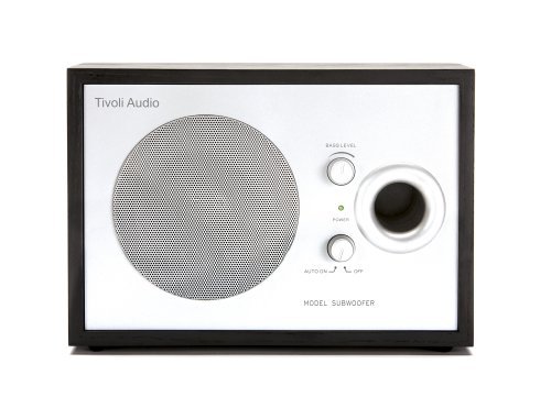 Tivoli Audio Model Subwoofer for Model Two, Black/Silver