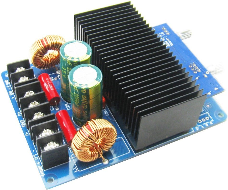 Yeeco High-Power Digital D Class Power Amplifier Board Dual DC&plusmn;20-&plusmn;25V 140W Super Bass Audio Speakers Power Amp... N4