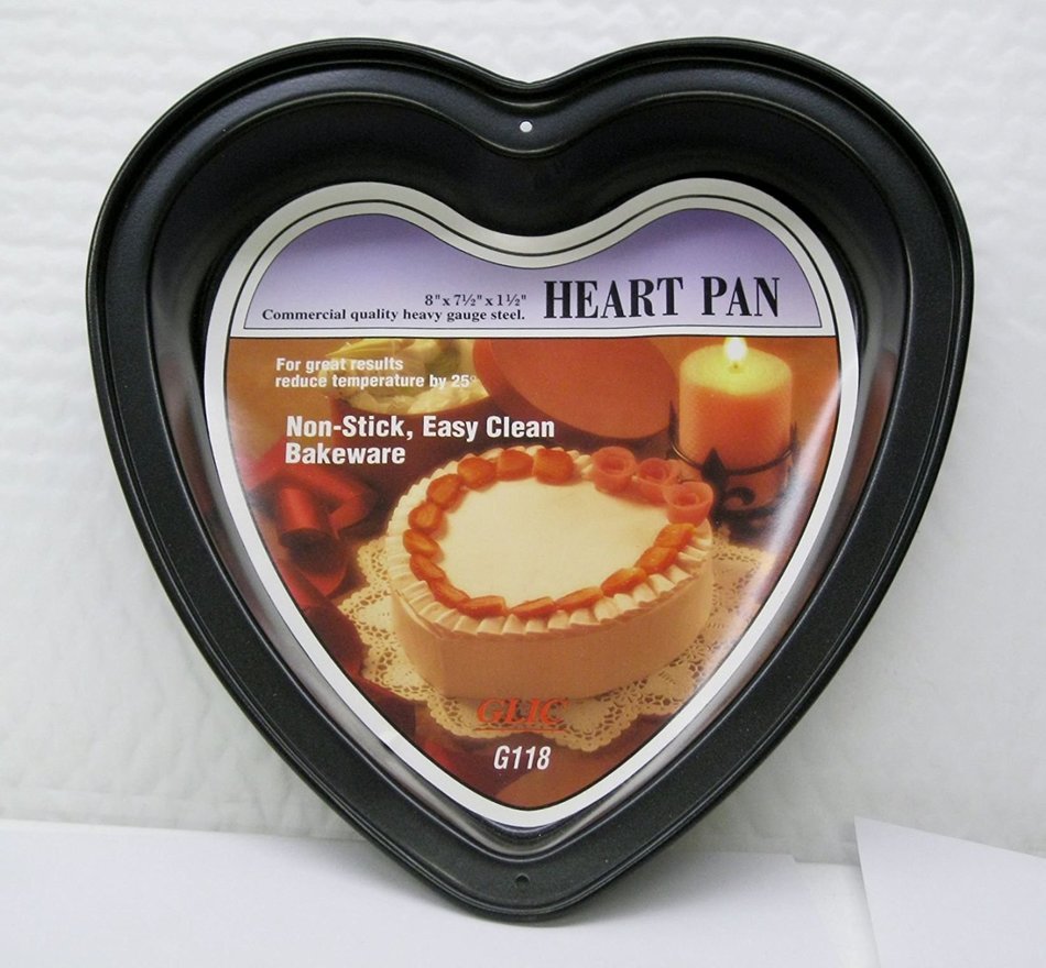 8 inch Non-Stick Easy Clean Heart Pan N3