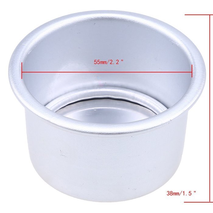 Whosee 4 inch Aluminum Alloy Nonstick Round Cake Pan Baking Mould Bakeware DIY N7