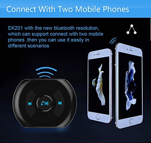 Dr. Queen Bluetooth Receiver Portable Wireless Bluetooth Audio Receiver Transmitter for Car Home Audio Music N9