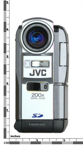 JVC GRDVM96U MiniDV Compact Digital Camcorder w/2.5 " LCD, MPEG4 Movie Mode & 8MB SD Card N4