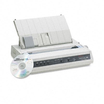 Oki 62422301 Microline 186 Dot Matrix Printer (Parallel)