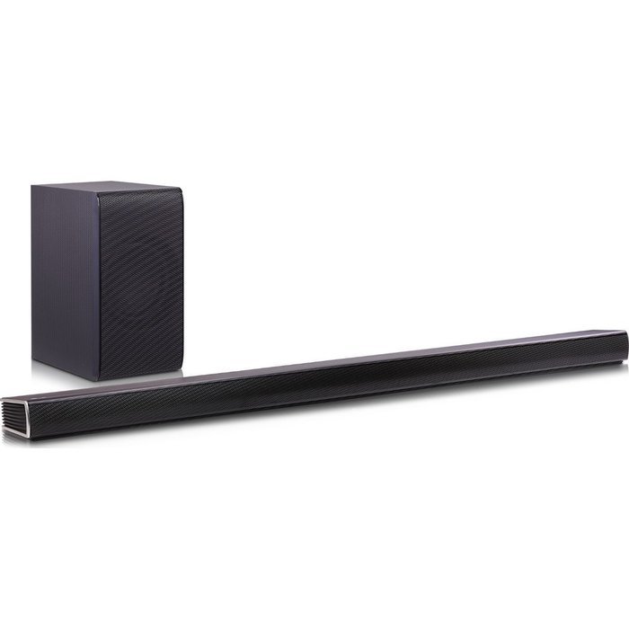 LG SH7B 360W 4.1ch Music Flow Wi-Fi Sound Bar with Wireless Subwoofer Bundle includes Sound Bar with Wireless... N5