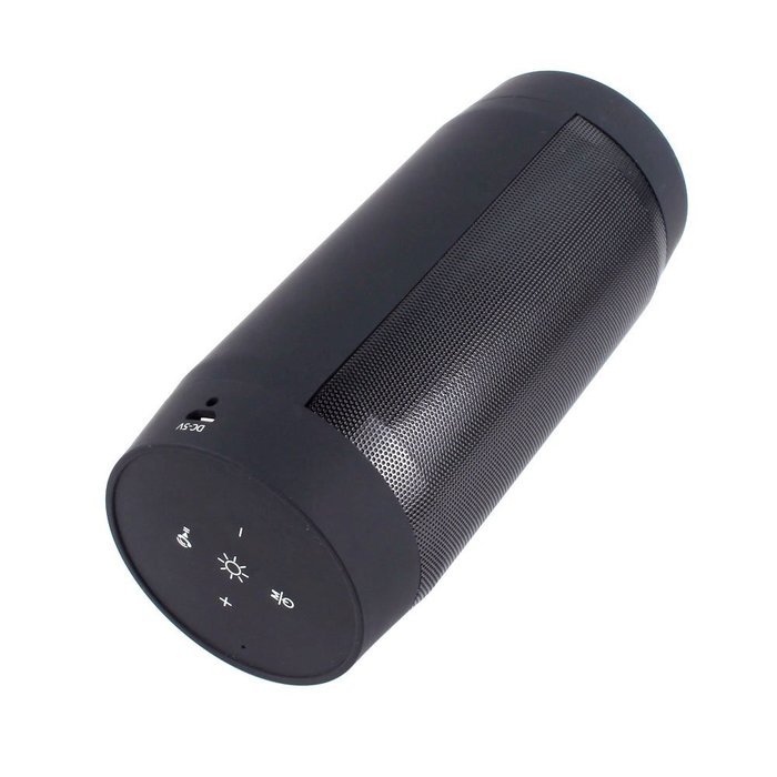TENDOO Pulse LED Color Changing Light Wireless Bluetooth Speaker Built-in Microphone and Compatible FM Radio TF... N3