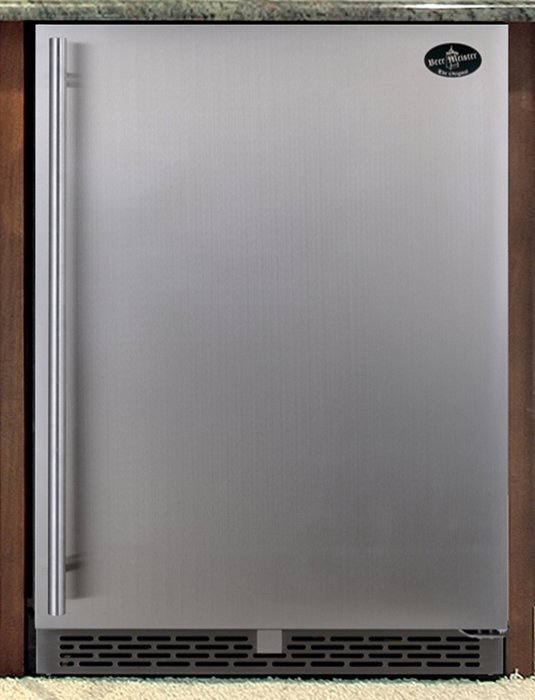 Beer Meister dual tower with stainless door built-in kegerator - Premium Series N2