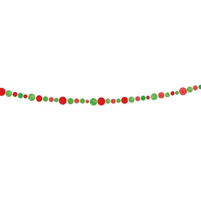 Red and Green Polka Dot Holiday Cupcake Kit for 24 N11