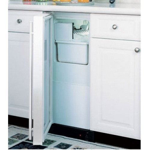 15 lb Ice Maker Color: Black with Overlay Door, Hinge: Left