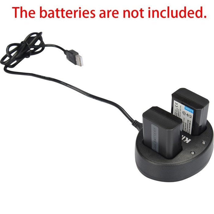 Andoer KingMa Dual 2Channel ENEL14 Battery Charger for Nikon D3100