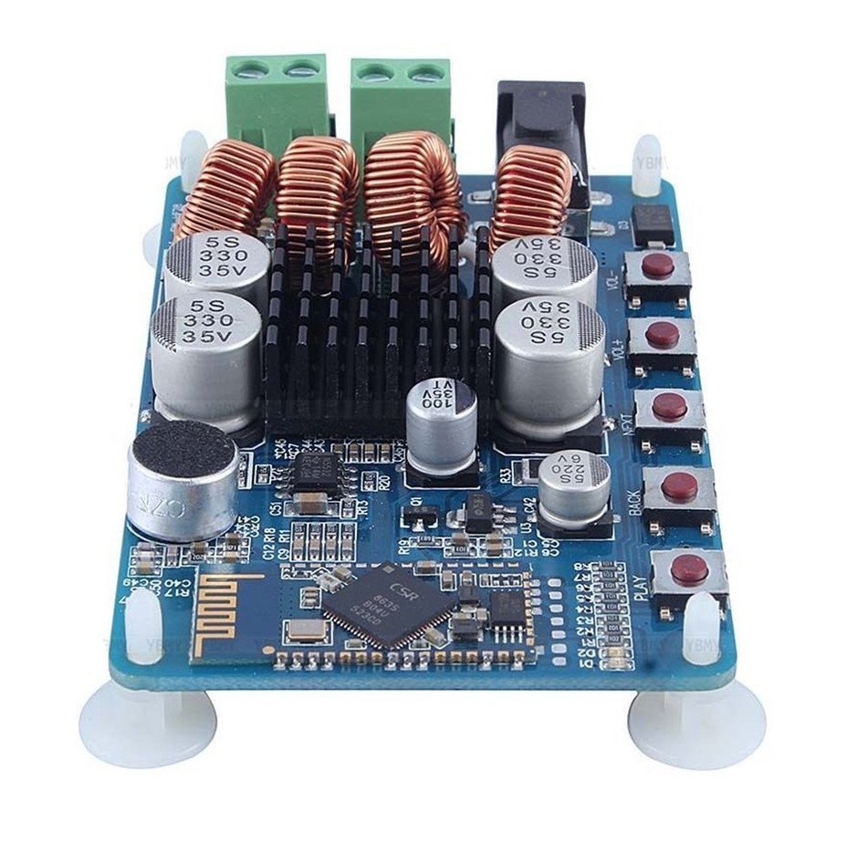 Industry Park 2 x 50W TPA3116 Bluetooth 4.0 2CH Stereo Audio Receiver Power Amplifier Board N3
