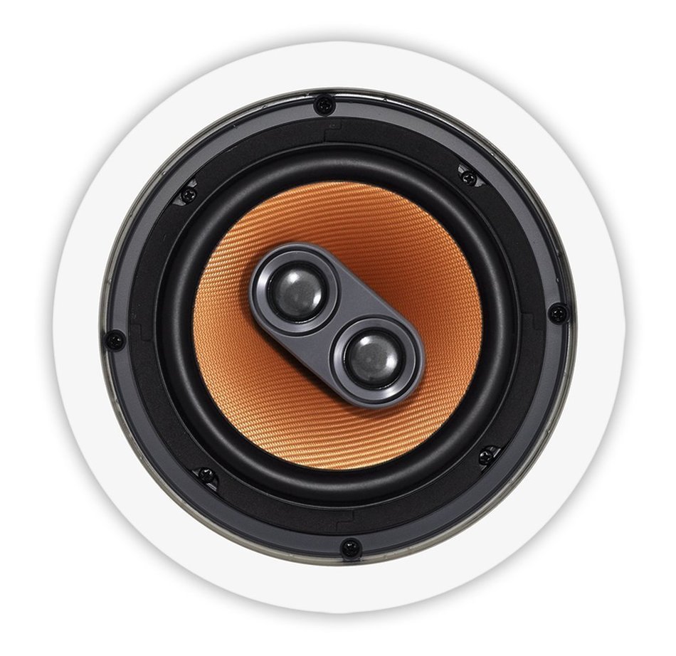 OSD Audio ICE840TT 8-inch 175-Watt Polypropylene Dual Voice Coil In-Ceiling Stereo Speaker, Single N8