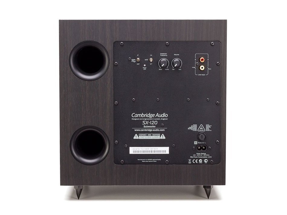 Cambridge Audio - SX-120 Active Subwoofer - Black N3
