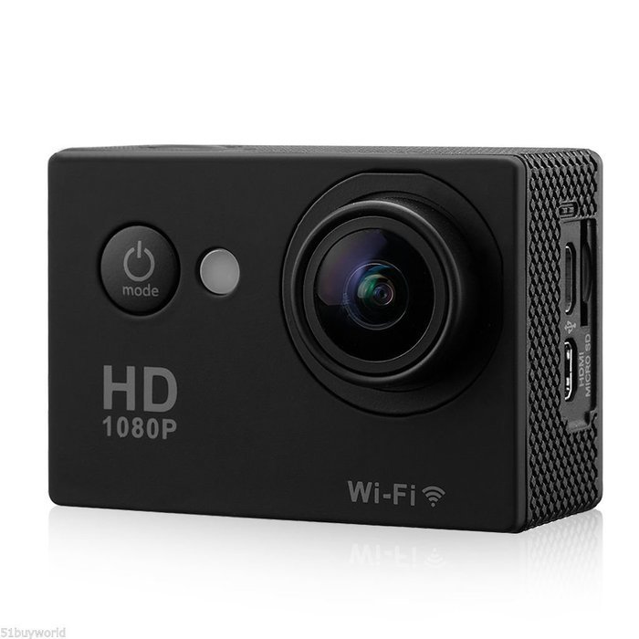 Flymemo F23 1080P Sport Camera NTK96650 Chipset/AR0330 Image Sensor/Full HD 30fps H.264/1.5 inches LCD Display... N3