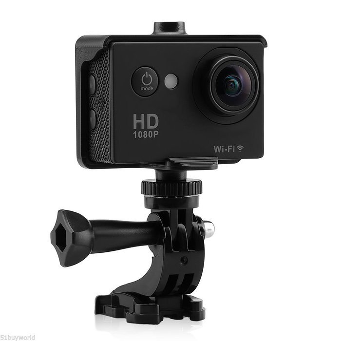 Flymemo F23 1080P Sport Camera NTK96650 Chipset/AR0330 Image Sensor/Full HD 30fps H.264/1.5 inches LCD Display... N4