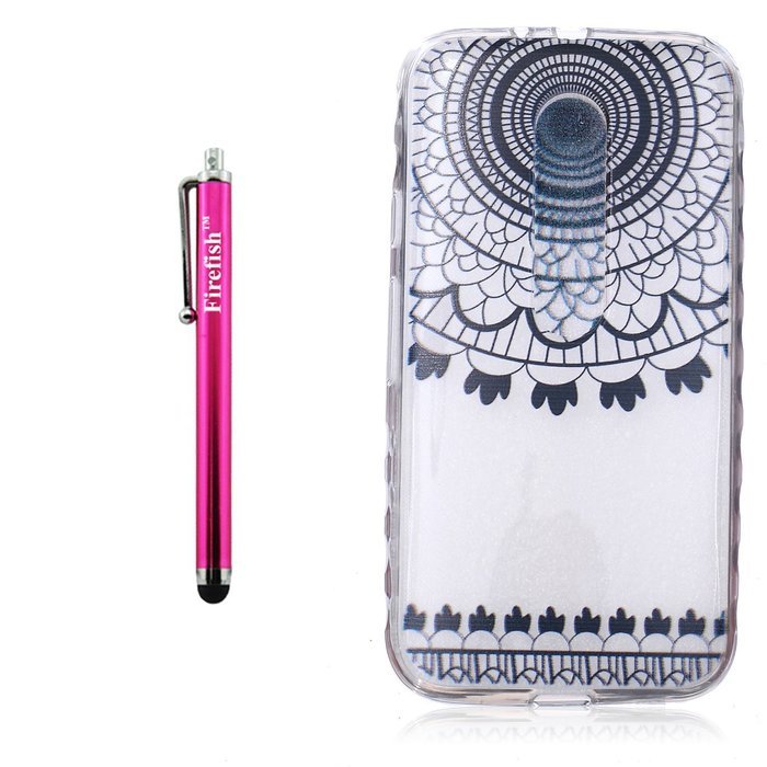 Moto G (3rd Gen) Case, Firefish Colorful Pattern TPU Durable Soft TPU Back [Soft-Flex] [Shock Absorption Technology... N436