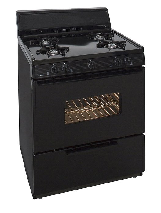 Premier Range SFK290TP Biscuit 30" Freestanding Open Burner Gas Range SFK290