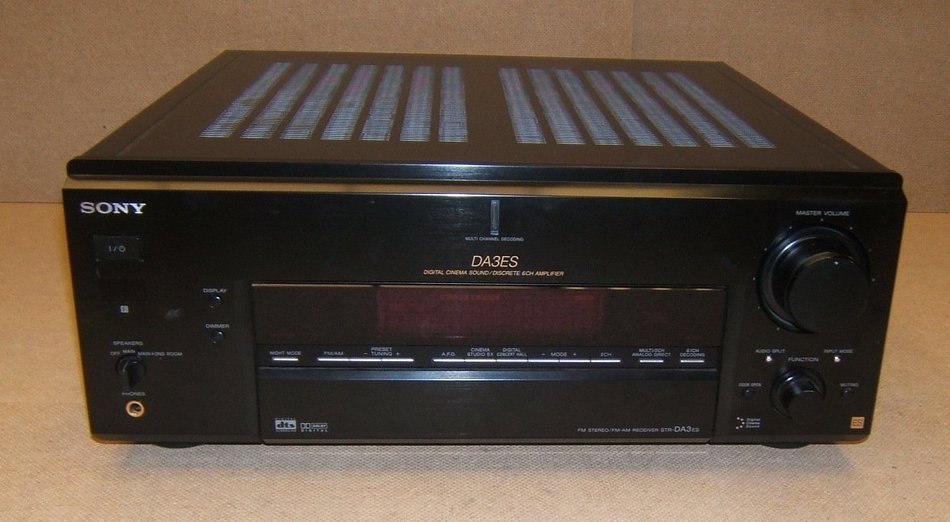 Sony STR-DA3ES - AV receiver - 6.1 channel - black N2