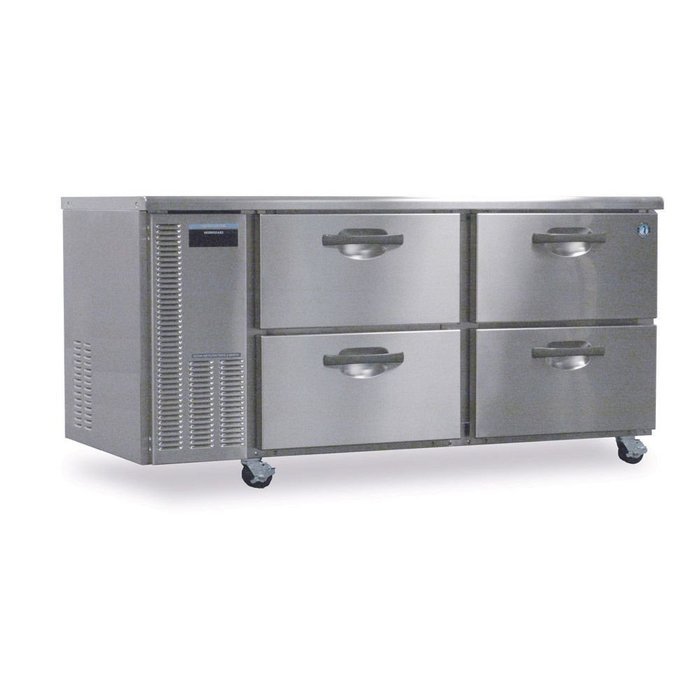 Hoshizaki HWF68A-D 68" Professional Series Worktop Freezer with 18.8 cu. ft. Capacity EverCheck System Stainless...