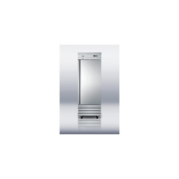 Summit SCFF235 29" Commercial Upright Freezer with 23 cu. ft. Capacity 3 Adjustable Wire Shelves Self-Closing... N5
