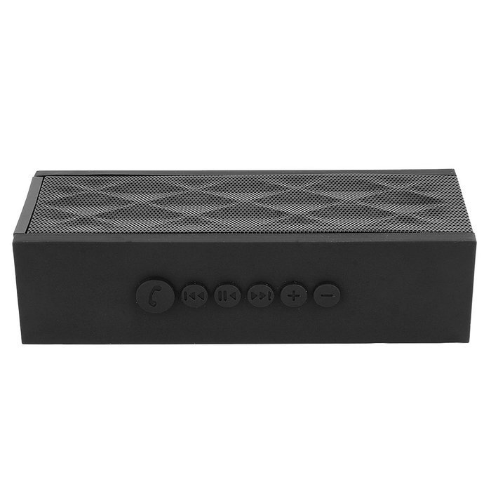 XC-X12 water cube 6key multi-functional voice bluetooth speaker -BLACK N5