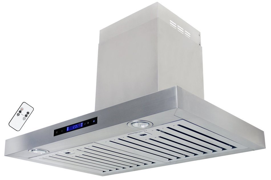 GOLDEN VANTAGE 30" Wall Mount Stainless Steel Range Hood With Gas Sensor & Remote GV-Z01-30 N4