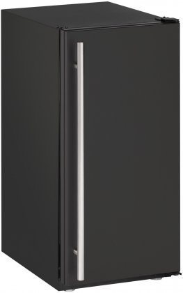 U-Line UADA15IMB00B ADA Series Freestanding and Built-In Ice Maker with 25 lbs. in Black