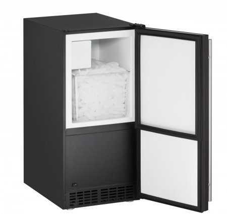 U-Line UADA15IMB00B ADA Series Freestanding and Built-In Ice Maker with 25 lbs. in Black N2