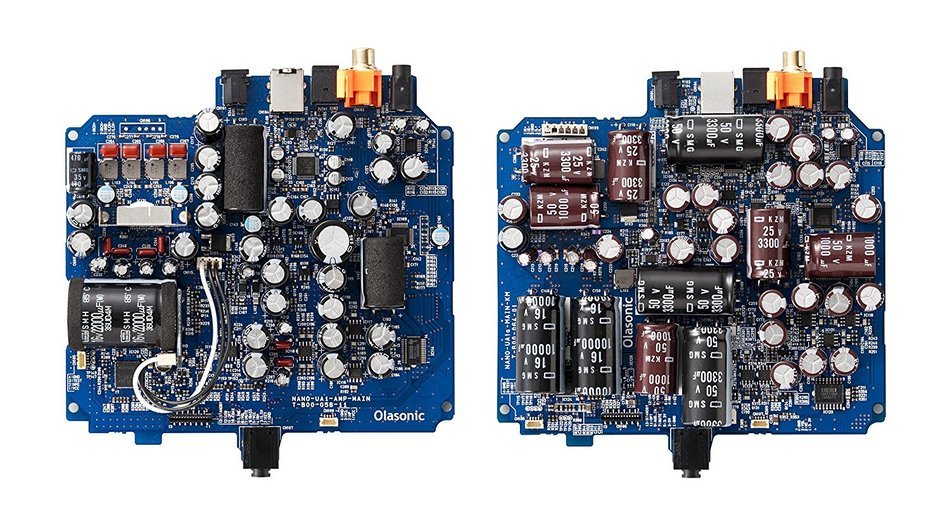 Olasonic USB DAC built-in pre-main amplifier NANOCOMPO NANO-UA1a silky black NANO-UA1a (B) N2